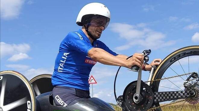 Medaglia d’argento ai Campionati europei di ciclismo paralimpico a Rotterdam
