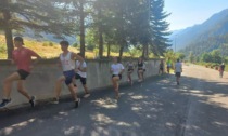 I ragazzi dell’Atletica Arcobaleno di Celle Ligure si allenano sui sentieri di Argentera