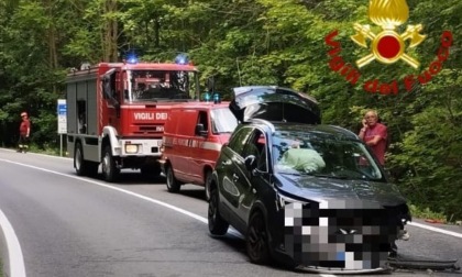 Incidente stradale ad Ormea: coinvolta una sola auto