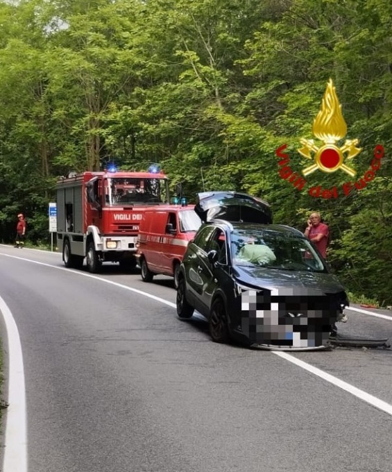 Incidente stradale ad Ormea: coinvolta una sola auto