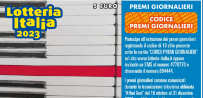Lotteria Italia 2024: la fortuna dà due “bacini” anche nel Cuneese