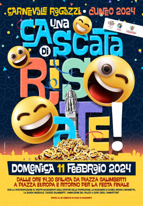 Cuneo, domenica 11 febbraio torna la sfilata di Carnevale