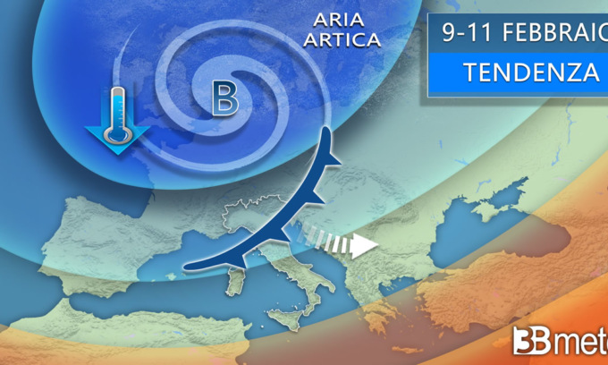 Previsioni meteo: “A breve il ritorno di pioggia e neve sull’Italia”