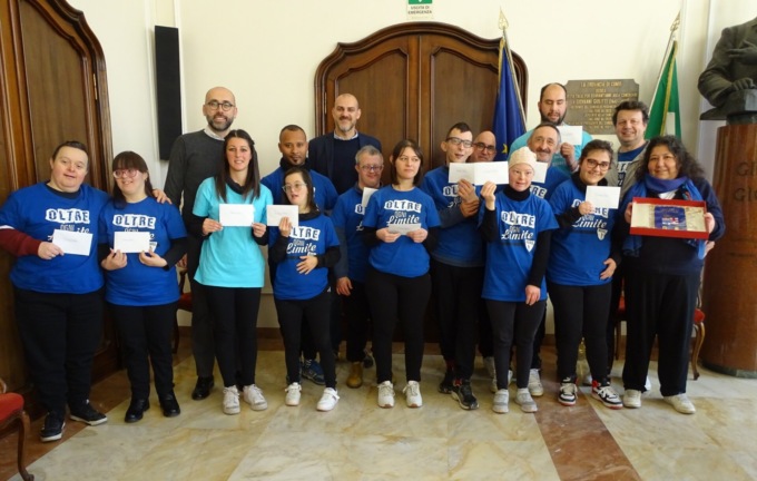 Accolti in Provincia i ragazzi dell’associazione “Le nuvole” di Alba