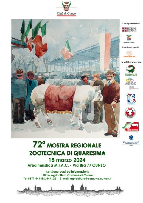 A Cuneo torna la Mostra regionale zootecnica di Quaresima