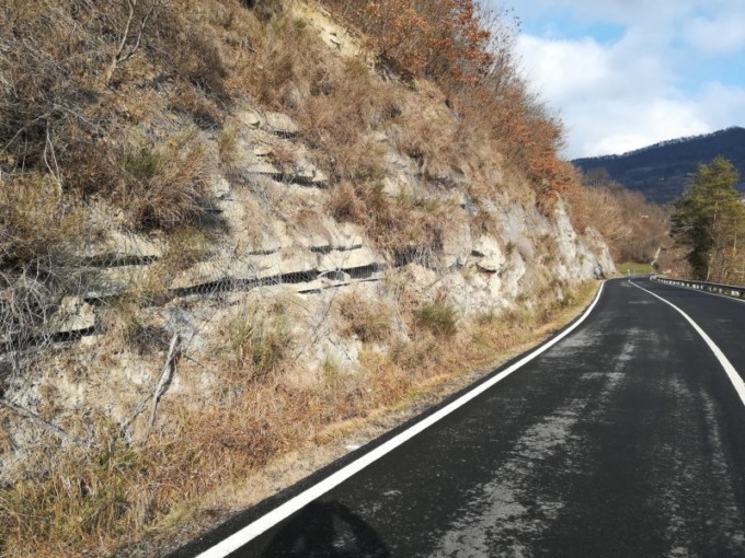 Domani al via l’intervento per la rete paramassi sulla Provinciale 439