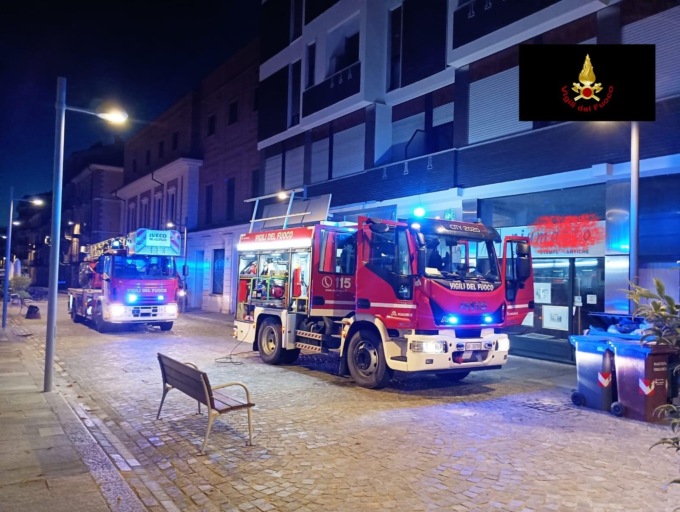 Cuneo: scantinato in fiamme in via XX Settembre