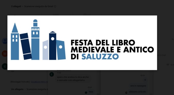 Saluzzo: fervono i preparativi per la Festa del libro antico e medievale