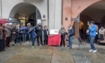 Inaugurata in via Roma una targa per l'architetto Roberto Albanese