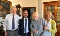 Il sindaco festeggia il centenario Carlo Bruno Brunelli