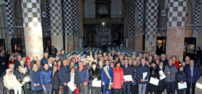Ad Alba festeggiate le nozze d’oro di 50 coppie