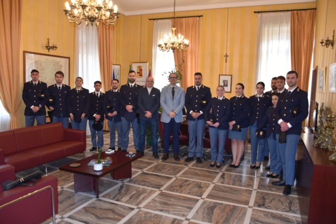 Il Questore di Cuneo incontra i poliziotti neo assegnati