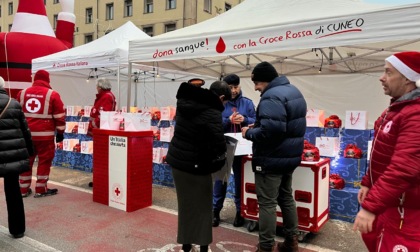 La Croce Rossa di Cuneo ha raccolto oltre 5.800 euro grazie ai cuneesi