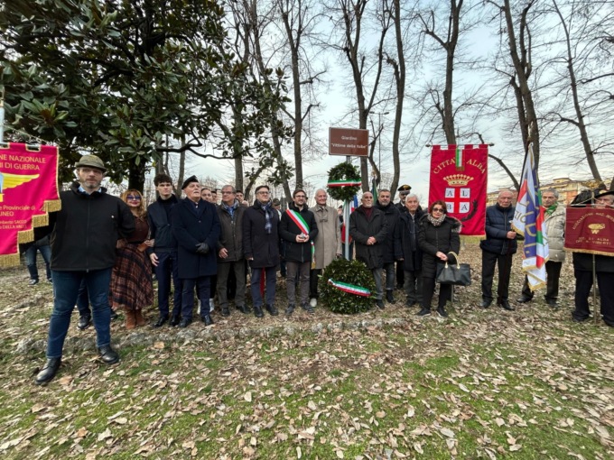 La città di Alba ha celebrato il Giorno del Ricordo