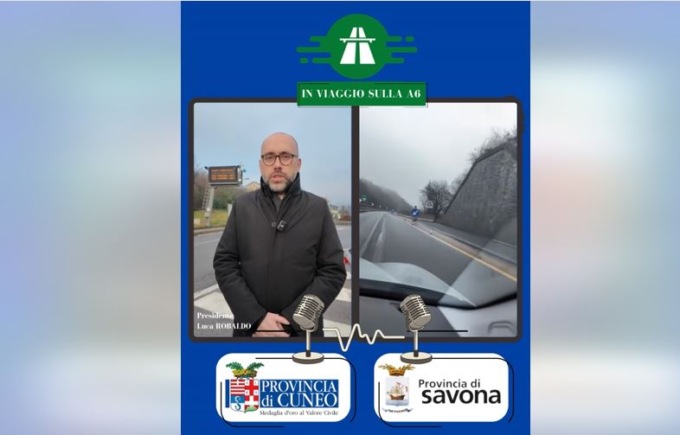 Video-denuncia dei presidenti delle Province di Cuneo e Savona per i disagi sulla A6