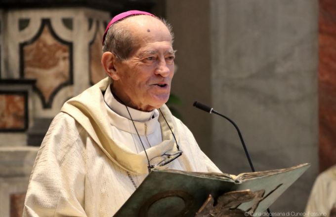 Lutto per monsignor Giuseppe Cavallotto, vescovo emerito di Cuneo e Fossano