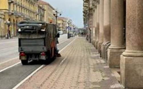 Cuneo, torna la pulizia strade: riattivati i divieti di sosta