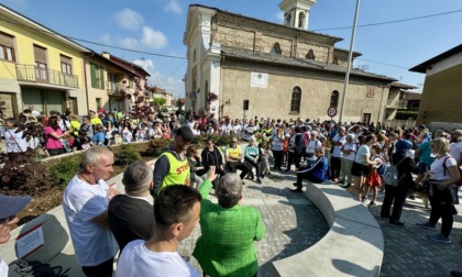 Inaugurata la nuova piazza centrale di Roata Rossi