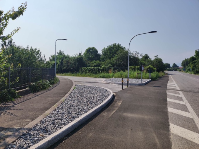 In frazione Borgo San Giuseppe i lavori sulla viabilità saranno ultimati questa settimana