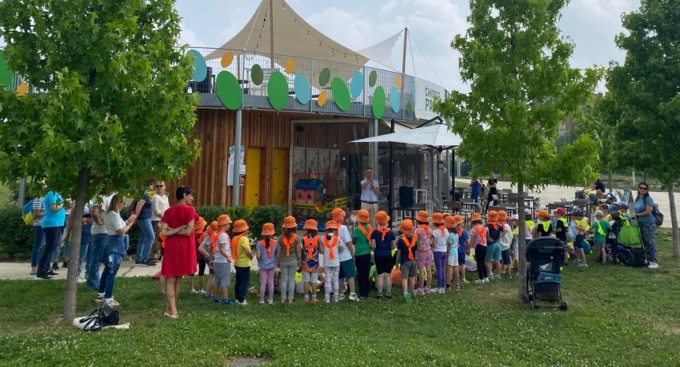 “Cuneo è la mia città”: la filastrocca dei bambini prende casa al Parco Parri