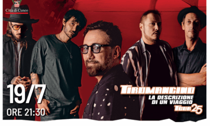 A Cuneo cresce l'attesa per Tiromancino e Taranta Night