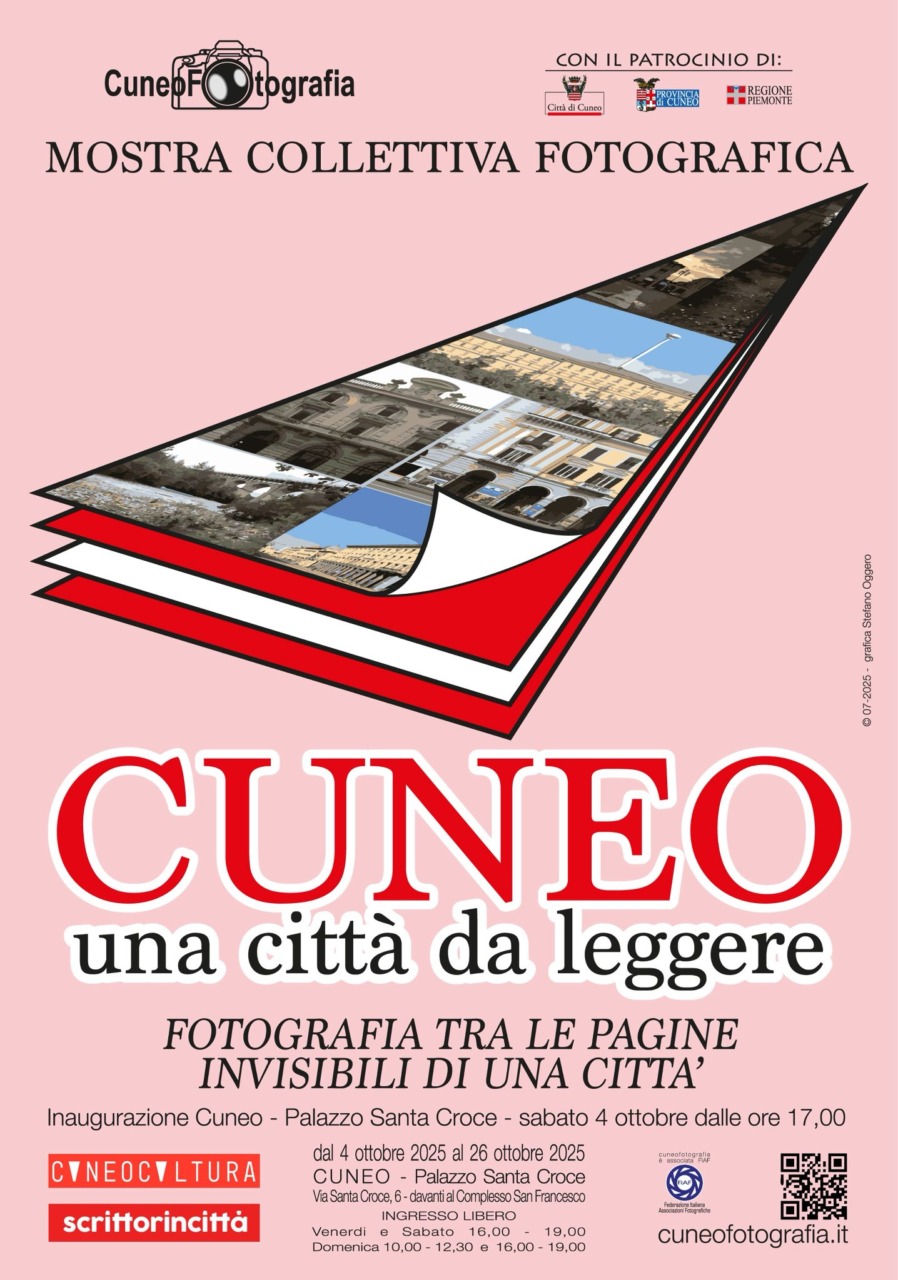 “Cuneo, una città da leggere”, tutto pronto per l’inaugurazione