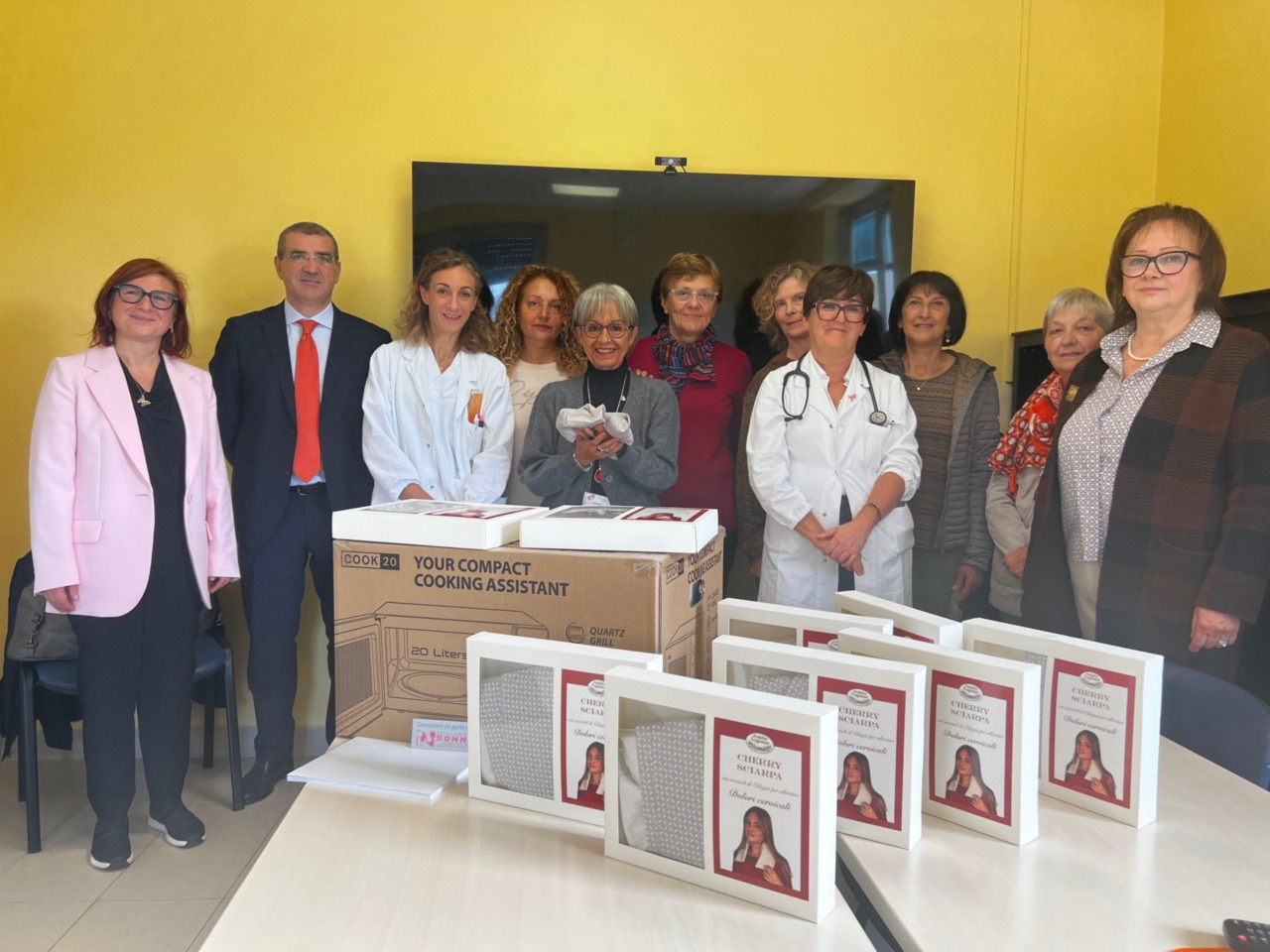 Oncologia di Cuneo, un aiuto in più contro il freddo della chemio
