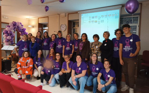 Cuneo: salone gremito per la festa in ospedale dei bimbi nati prematuri