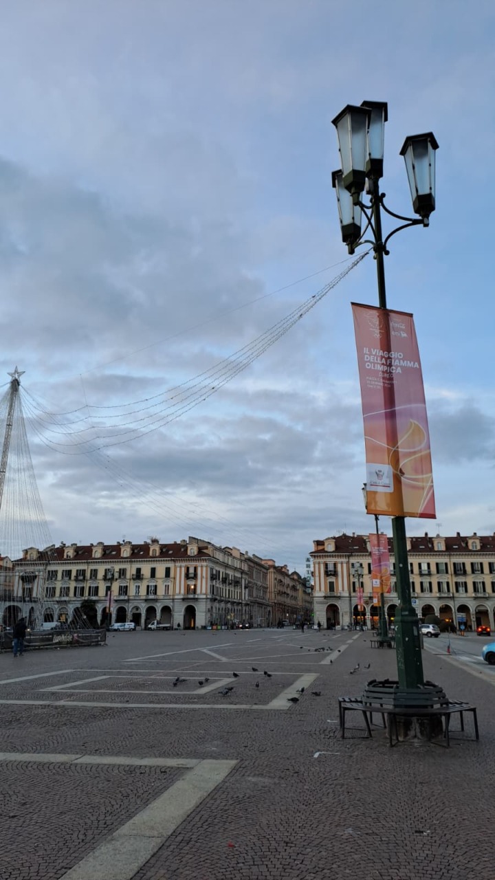 La Fiamma Olimpica di Milano-Cortina 2026 approda a Cuneo