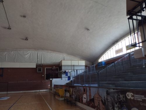 Terminati i lavori della Provincia al PalaItis di Mondovì