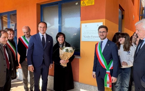 Alba, la scuola media di Mussotto intitolata allo storico Giulio Parusso