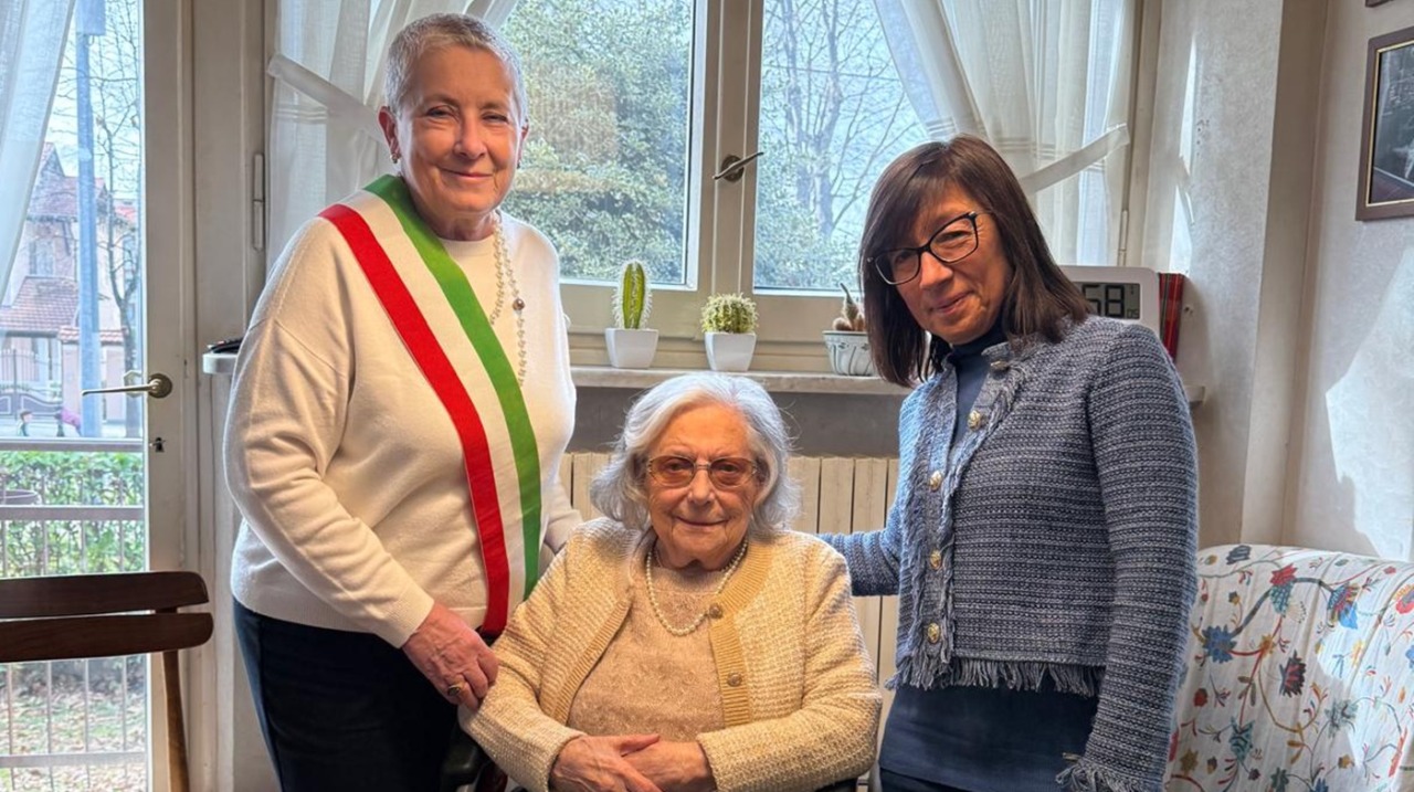 Cuneo festeggia i 100 anni di Maria Caterina Martini
