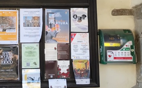 Cherasco città cardio-protetta: una rete di defibrillatori per salvare vite