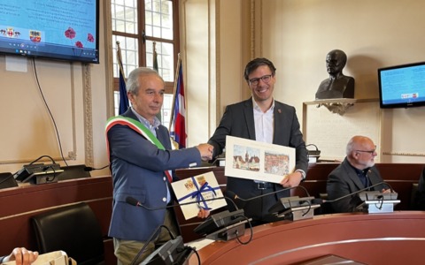 Celebrati i 25 anni del gemellaggio tra Bra e Weil der Stadt