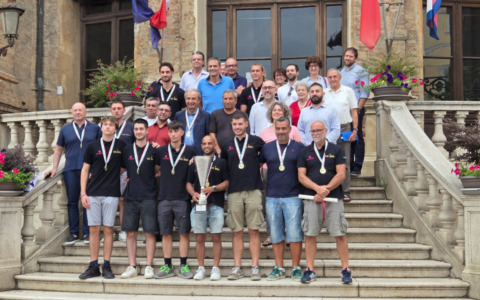 Hockey Club Bra campione d’Italia: cerimonia ufficiale per la consegna dello scudetto