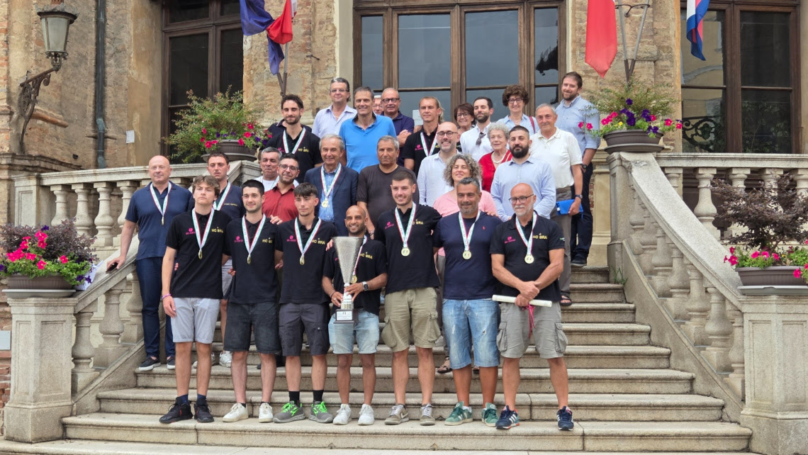 Hockey Club Bra campione d’Italia: cerimonia ufficiale per la consegna dello scudetto